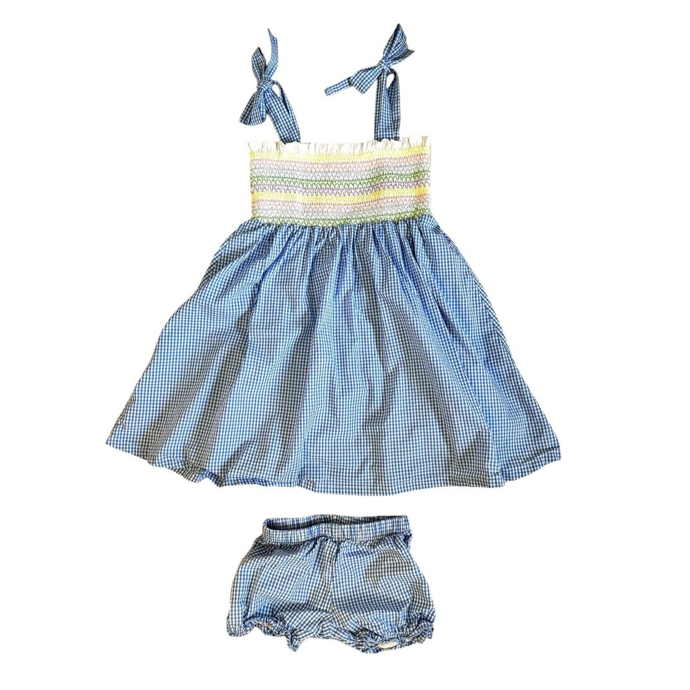 Classic Whimsy girls dress and bloomers 7